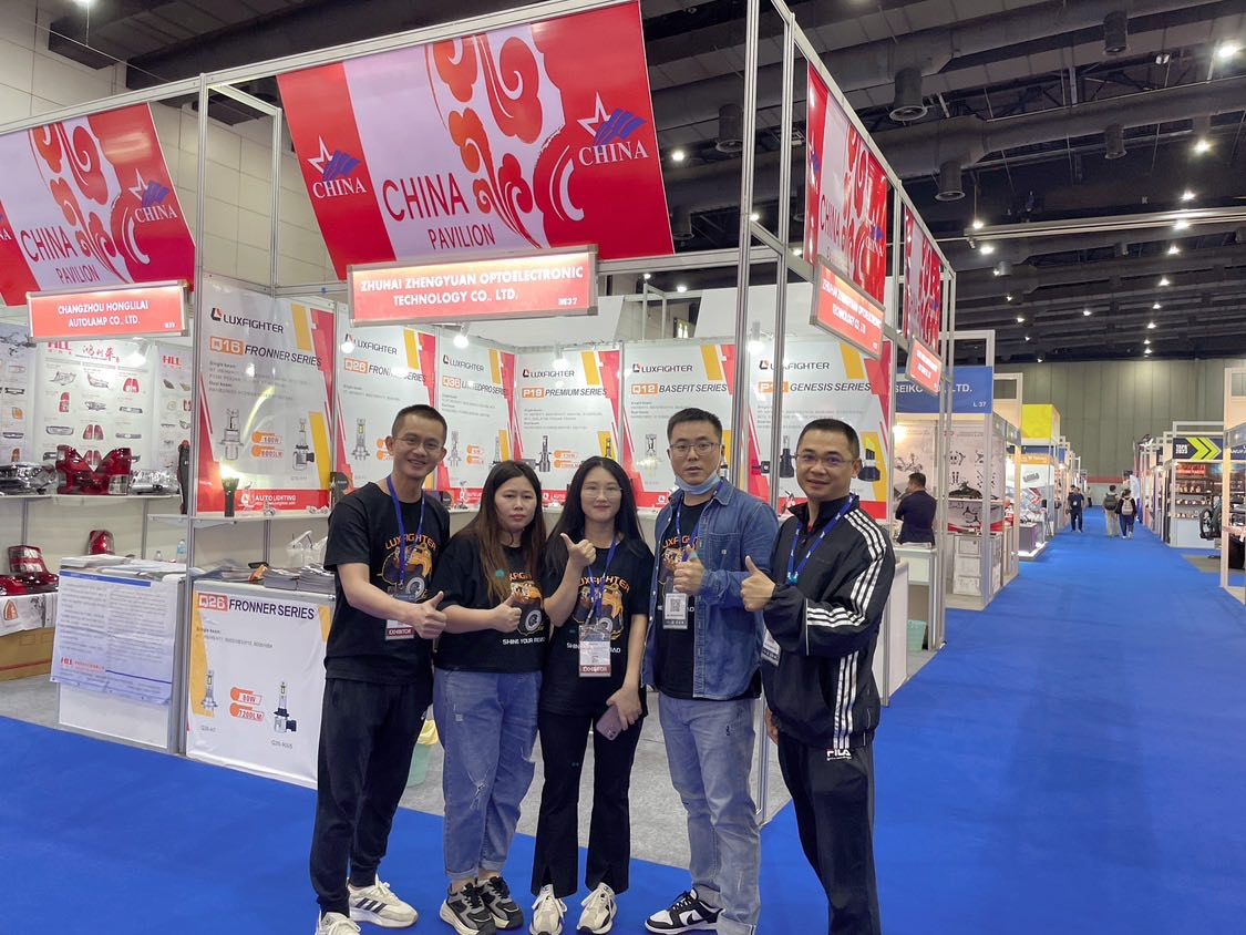 LUXFIGHTER LED ရှေ့မီးများ ထိုင်းနိုင်ငံ TAPA 2023 တောက်ပခြင်း။